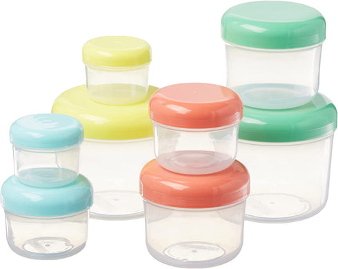 Snapware | Meal Prep Mini Kit with Airtight, Leakproof Lids | 16 Piece Meal Prep Set | Space Saving Stackable Containers | Dishwasher, Freezer, and Microwave Safe | BPA Free Plastic